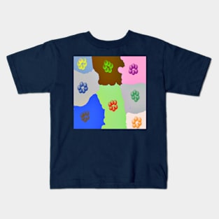 Jigsaw Puzzle Pattern Kids T-Shirt